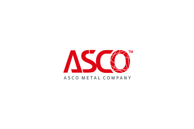 철강회사 로고디자인 ASCO - LOGO CI BI - 디자인코스톰스 - 로고 캘리그라피 상세페이지 디자인